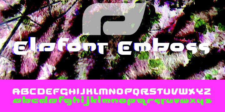 Elefont Emboss