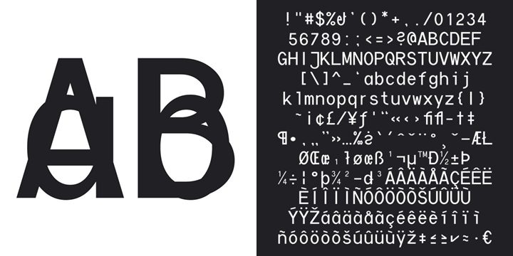 Die Monospaced Hubbuch