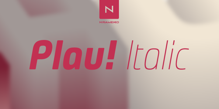 Plau Italics™