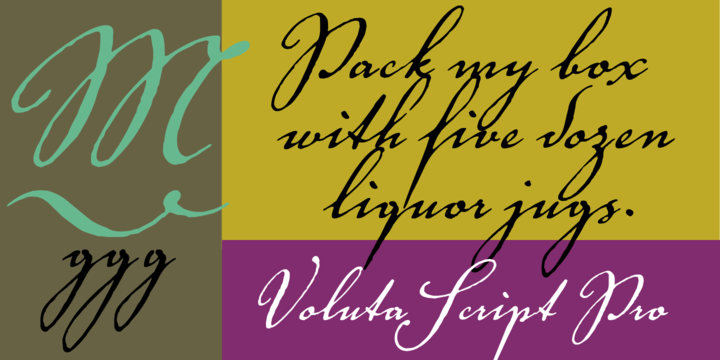Voluta Script®