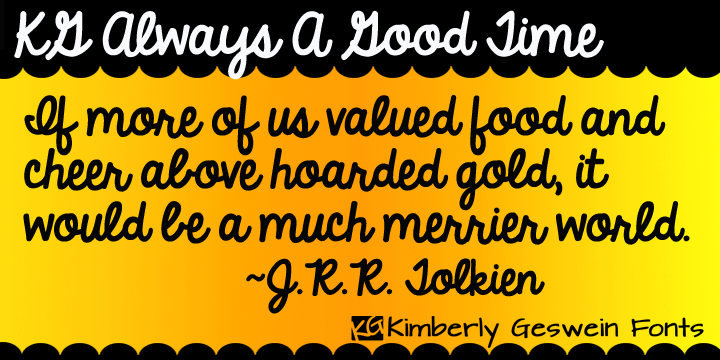 KG Always A Good Time