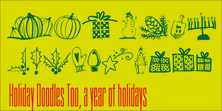 Holiday Doodles Too