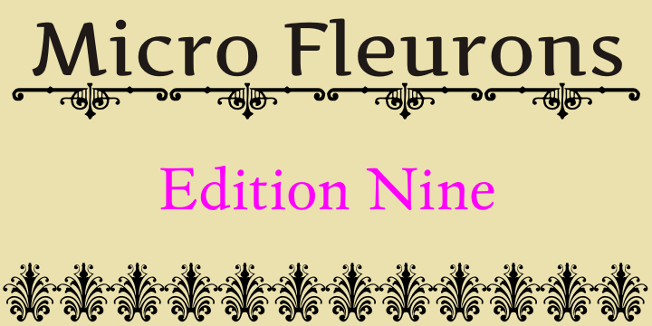 Micro Fleurons