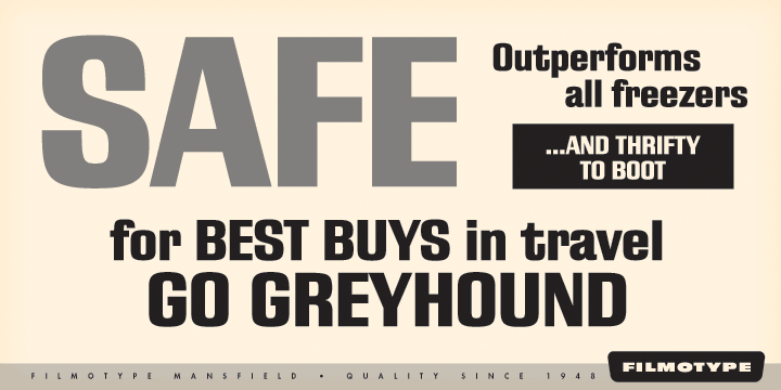 Filmotype Mansfield™