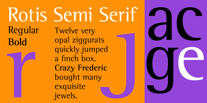 Rotis® Semi Serif