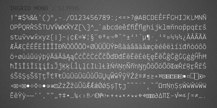 Ingrid Mono