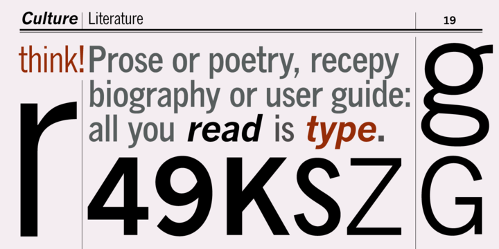 Monotype News Gothic™