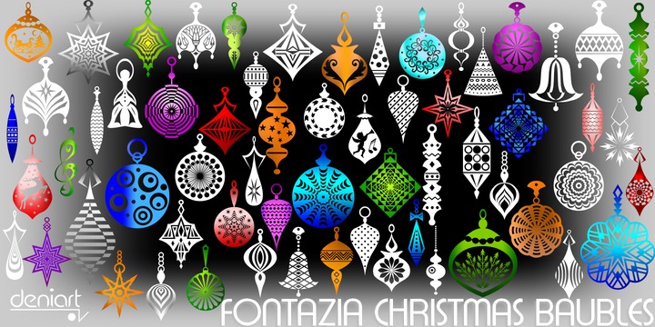 Fontazia Christmas Baubles