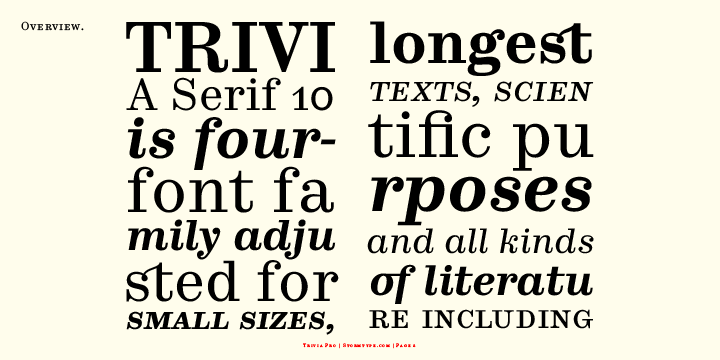 Trivia Serif 10