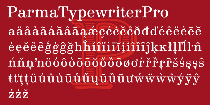 Parma Typewriter Pro