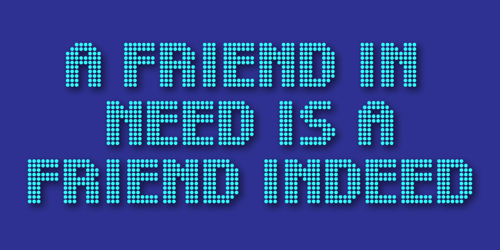 Display Dots Two Sans