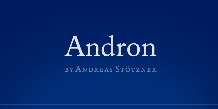 Andron 1 Latin Corpus™