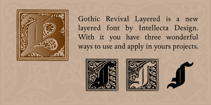 Gothic Revival Layered