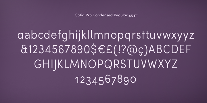 Sofia Pro Condensed
