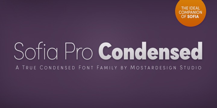 Sofia Pro Condensed