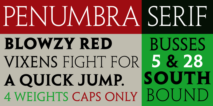 Penumbra Serif®