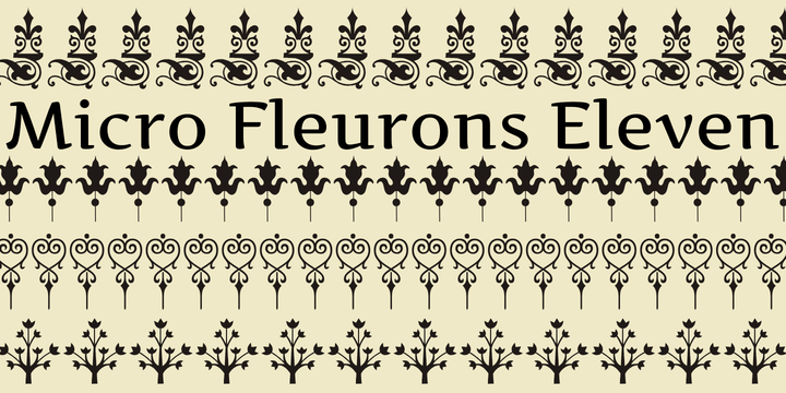 Micro Fleurons