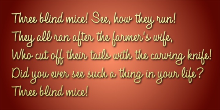 Rolling Ball Cursive™