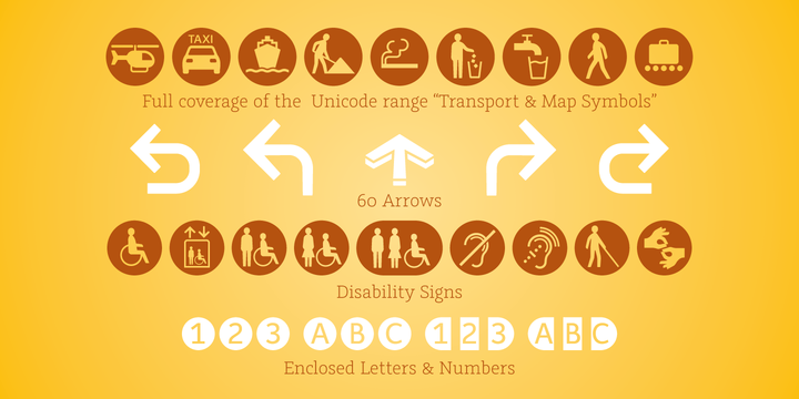 Wayfinding Sans Symbols