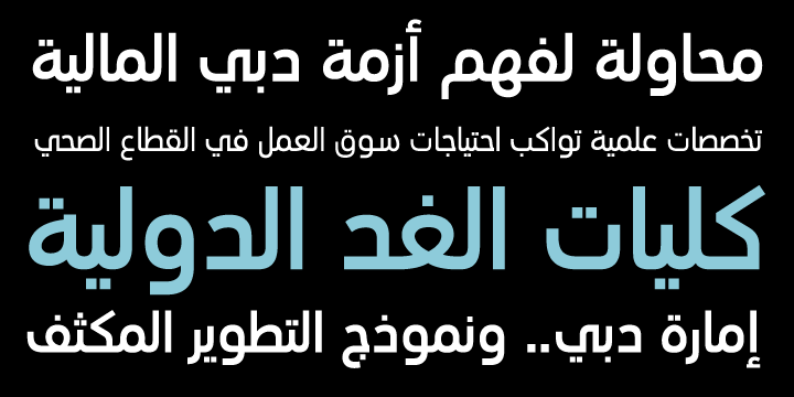 PF Din Text Arabic®