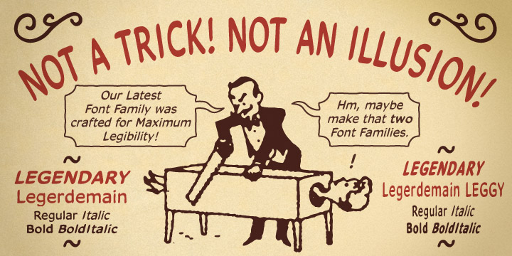 Legendary Legerdemain