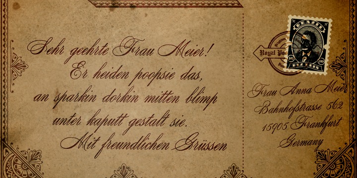 Antique Spenserian™