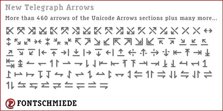 New Telegraph Arrows