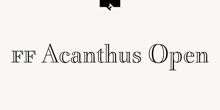 FF Acanthus Open™