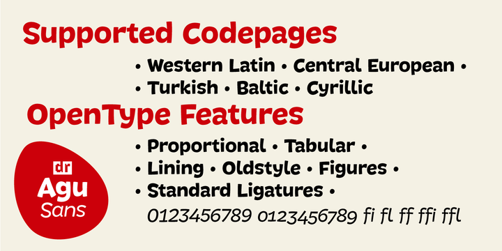 DR Agu Sans