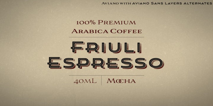 Aviano Sans Layers™