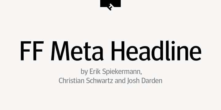 FF Meta Headline®
