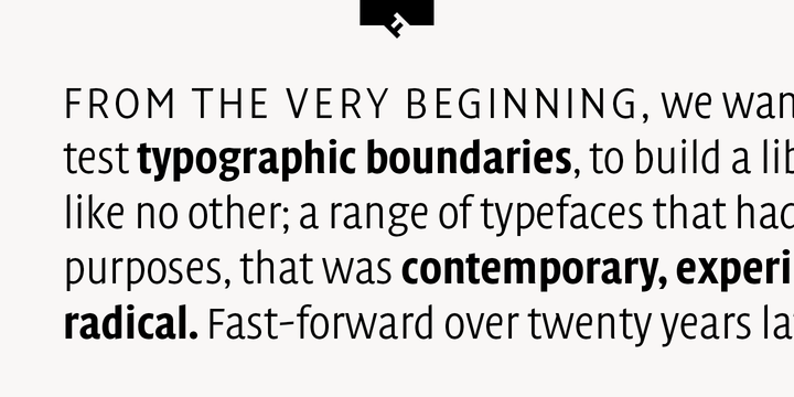 FF Quadraat Headliner®