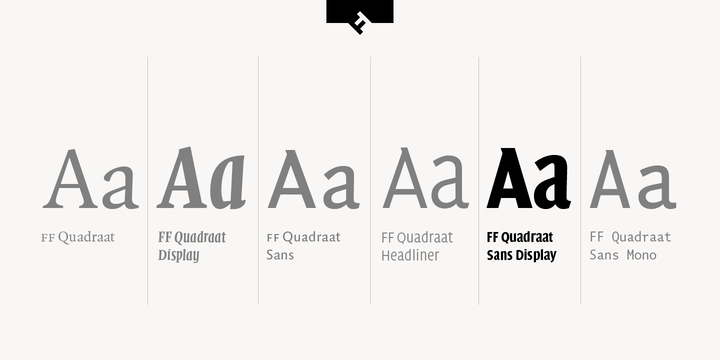 FF Quadraat Sans Display®