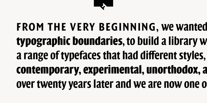 FF Quadraat Sans Display®