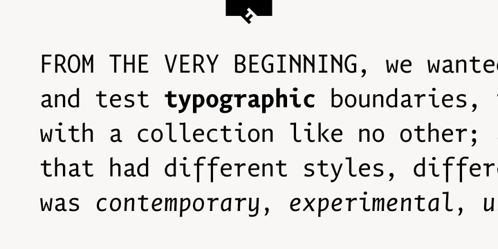 FF Quadraat Sans Mono®