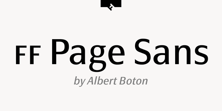FF Page Sans™
