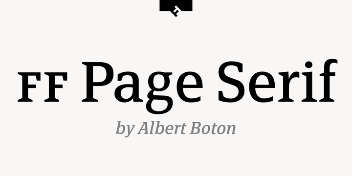 FF Page Serif™