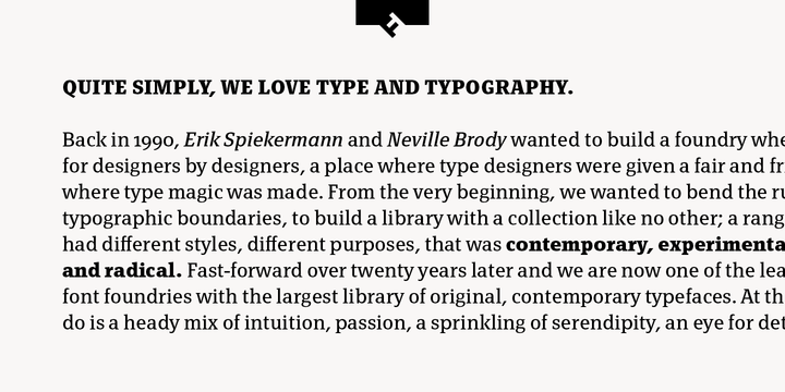 FF Page Serif™