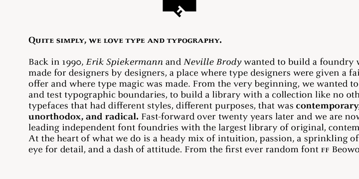 FF Celeste Small Text®