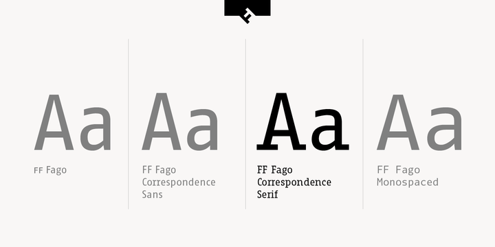 FF Fago Correspondance Serif Pro®