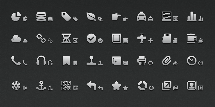 Web Hosting Hub Glyphs Essentials