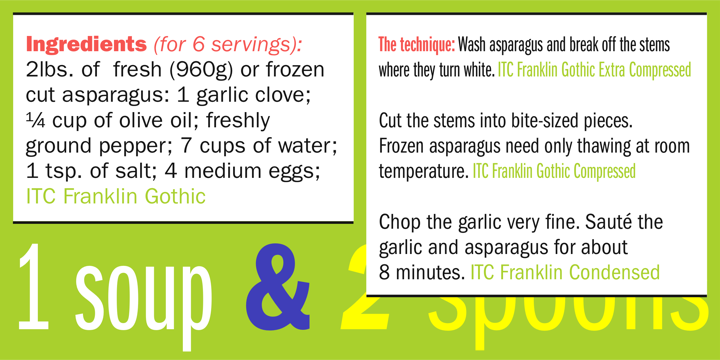 ITC Franklin Gothic™