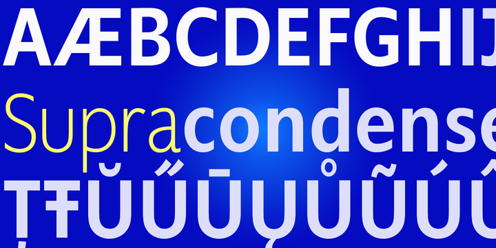 Supra Condensed