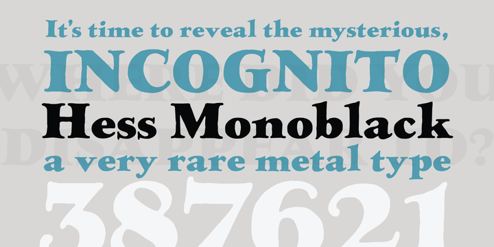 LTC Hess Monoblack™