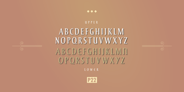 P22 Monumental Titling™