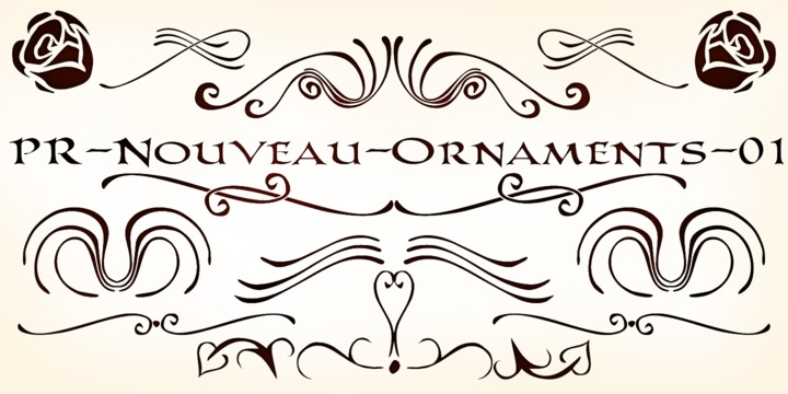 PR Nouveau Ornaments 01