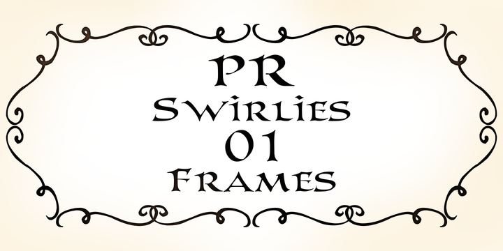 PR Swirlies 01 Frames