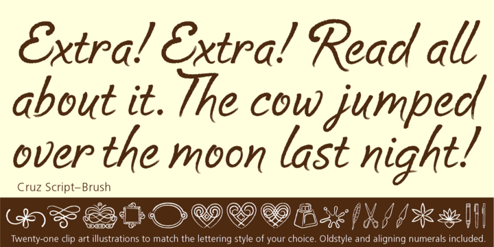 Cruz Script Calligraphic Pro