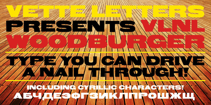 VLNL Wood Burger