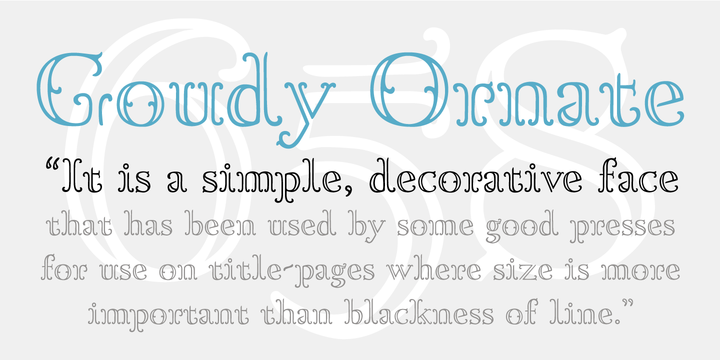LTC Goudy Ornate™